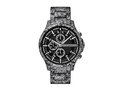 Armani Exchange Watch, Gunmetal Camo (46mm)