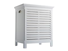 Solid Birch Laundry Box with Double Cotton Bags