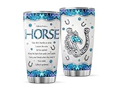 CUBICER Horse Jewelry Style Tumbler