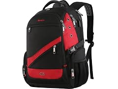 Matein 17 Inch Laptop Backpack, Red