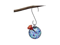  Hanging Birdfeeder with Red Flower Feeding Port