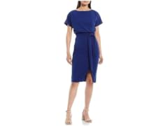 kensie Women's (10) Women's Dresses Wrap Midi Dres