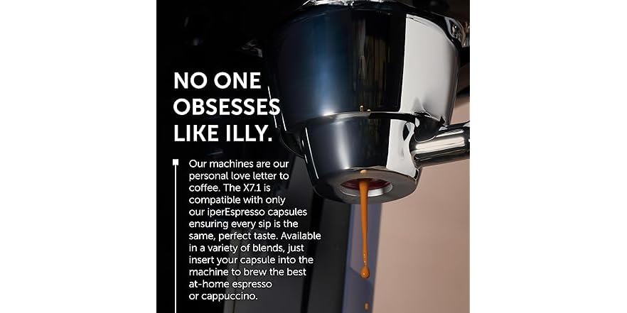 illy Y7.1 Single Serve Espresso Machine
