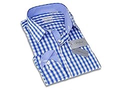 Comfort-Fit Convertible Cuff-Blue