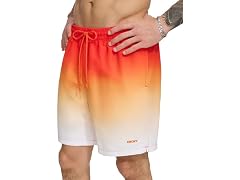 DKNY Men's UPF 40 Protection Swim Trunk (XX-Large)