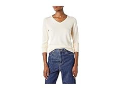 Amazon Essentials Womens Lightweight V Neck Sweater