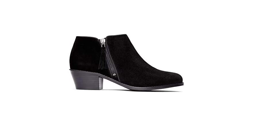 vionic serena ankle boot black