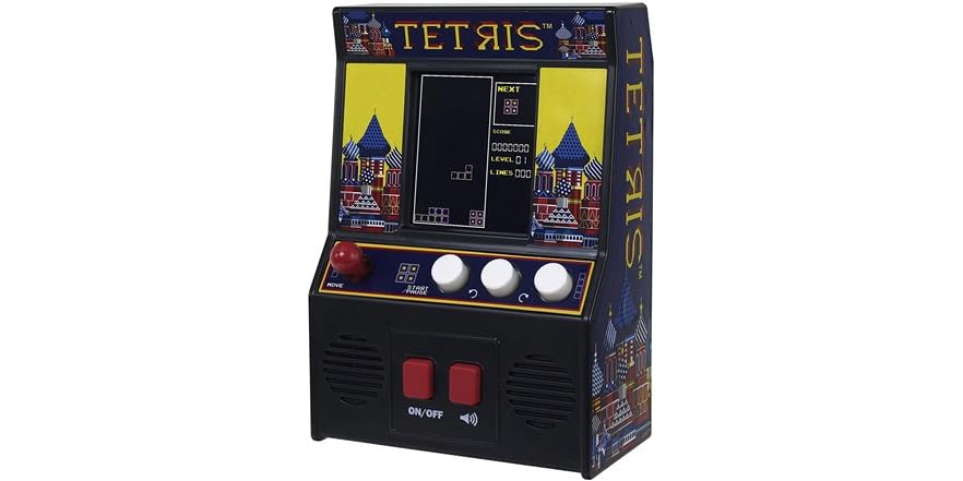 tetris retro mini arcade game
