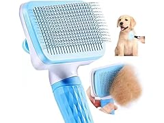 PetFun Self-Cleaning Pet Grooming Brush