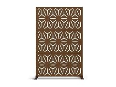 Freestanding Metal Privacy Screen 72" x 47"