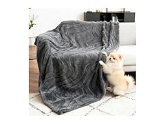 Waterproof Dog Blanket for Couch- Grey