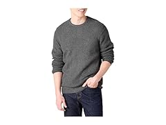 Amazon Essentials Mens Waffle Crewneck Sweater