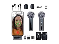 Wireless Lavalier Mic for iPhone & PC