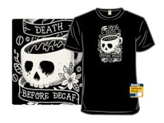 Death Before Decaf Tattoo