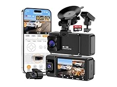 IBBWB 3 Channel 4K Dash Cam