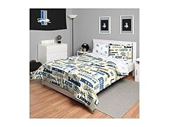 LIONS Retro Twin Bed Set
