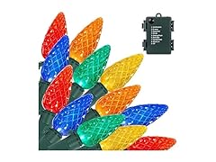 Brightever C6 Christmas Lights, 35FT