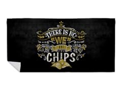 My Chips! Beach Towel