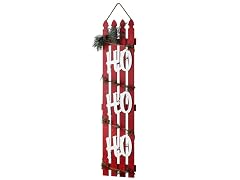 National Tree Company 47 in. Ho Ho Ho Wall Sign