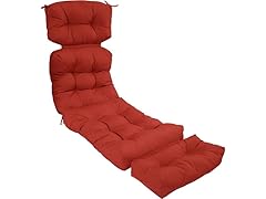 Sunnydaze Decor Chaise Lounge Chair Cushion