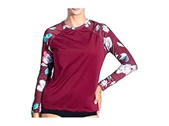 Kanu Surf Women's Maroon Rashguard (XL)