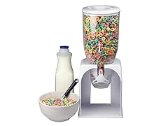 Single Cereal Dispenser White