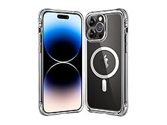 Mkeke for iPhone 14 Pro Max Case Clear,Compatible