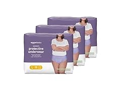 3PK Amazon Basics Incontinence Underwear for Women