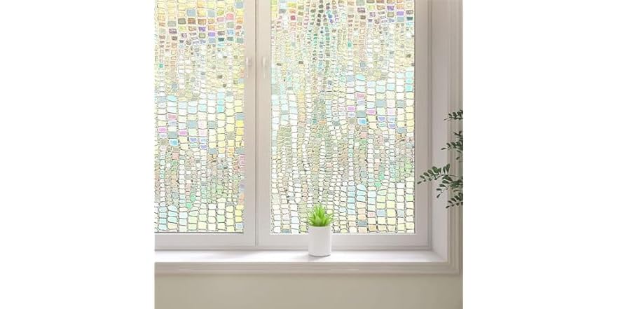 CODOBON 3D Rainbow Window Film