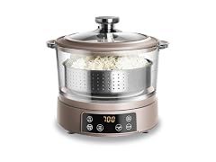 COOK WITH COLOR Glass Mini Low Carb Rice Cooke