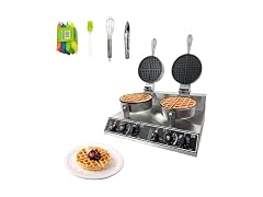 Double Head Commercial Waffle Maker – 2400W 