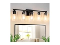 VerRon 5-Light Bathroom Light Fixtures, 31"