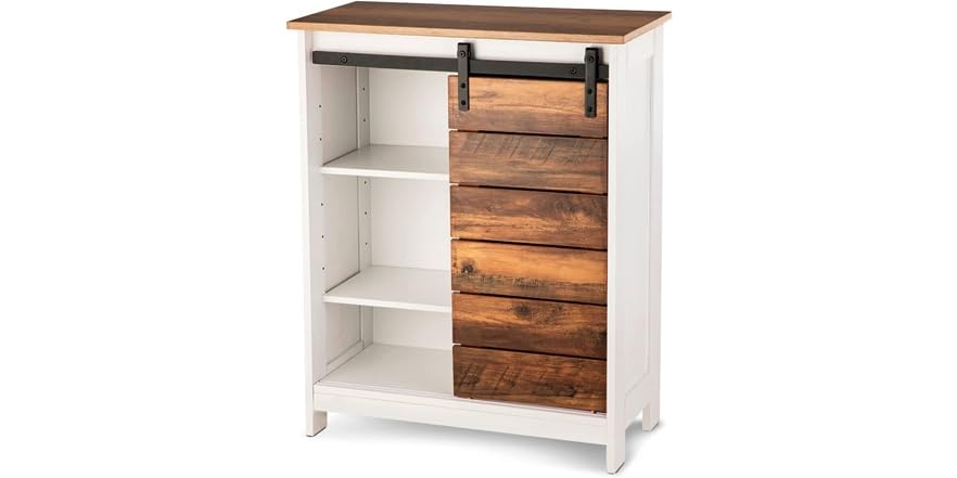 Farmhouse Bathroom Storage Cabinet