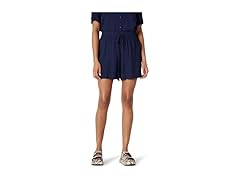 AE Womens HighRise RelaxedFit Twill PullOn Shorts