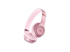 Beats Solo 4 - Wireless On-Ear Bluetooth Headphones, Up to 50-Hour Battery Life, Ultra-Lightweight Comfort, Powerful and Balanced Sound, Apple & Android Compatible - Amazon Exclusive Metallic Pink (Open Box)