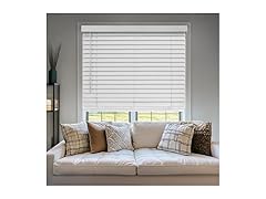 CHICOLOGY Faux Wood Blinds, Window Blinds VARIES