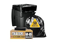 Tasker Heavy Duty Trash Bags, 50pk