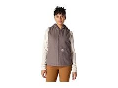 Carhartt Women's Washed Duck Hooded Vest