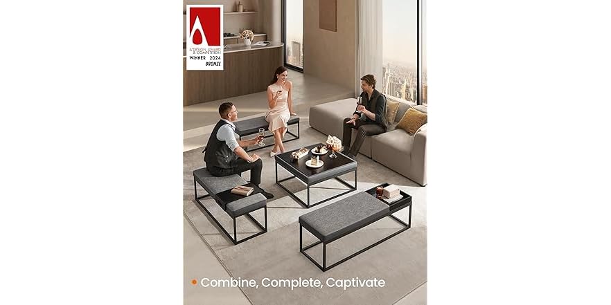 SONGMICS HOME LUIZ Collection - Ottoman