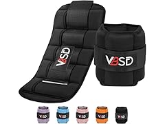 VBSD Adjustable Ankle Weights
