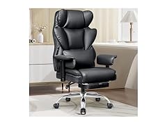 BESTFAIR Big and Tall Office Chair - Heavy Duty 400 LBS Exec (Open Box)