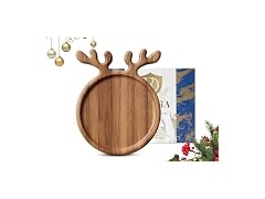 DOFIRA Serving Platter with Reindeer Antler