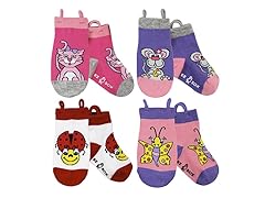 Kitty, Mouse, Ladybug & Butterfly Socks