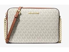 Michael Kors Jet Set Large Printed Logo Crossbody Bag