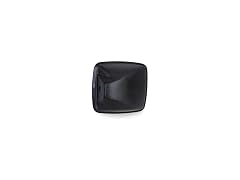 Wide Angle Convex 6.5 X 6 Blk Plastc