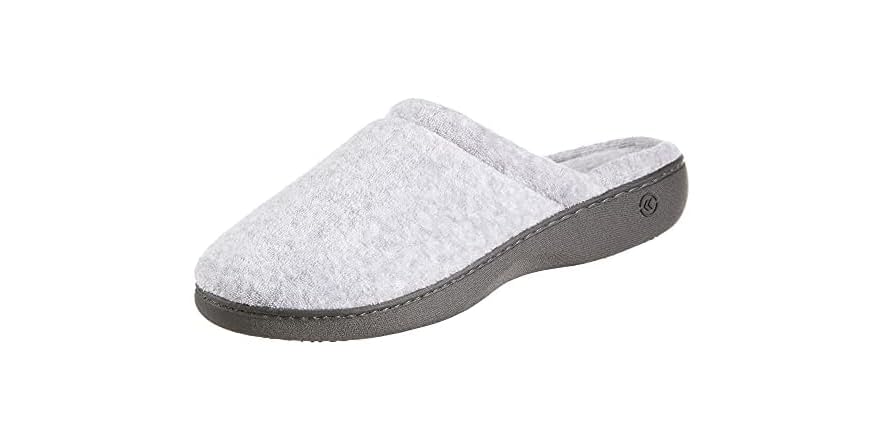 Isotoner - Women's Terry Slip on Clog Slipper