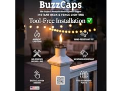 BuzzCaps Deck & Patio Torch Post Cap (Your Choice)