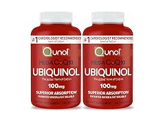 Qunol Mega Ubiquinol CoQ10 100mg 240 Softgels