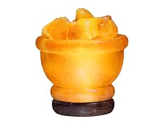UmAid Himalayan Salt Fancy Fire Bowl Lamp