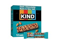 12CT KIND Nut Bars, Dark Chocolate Nuts & Sea Salt